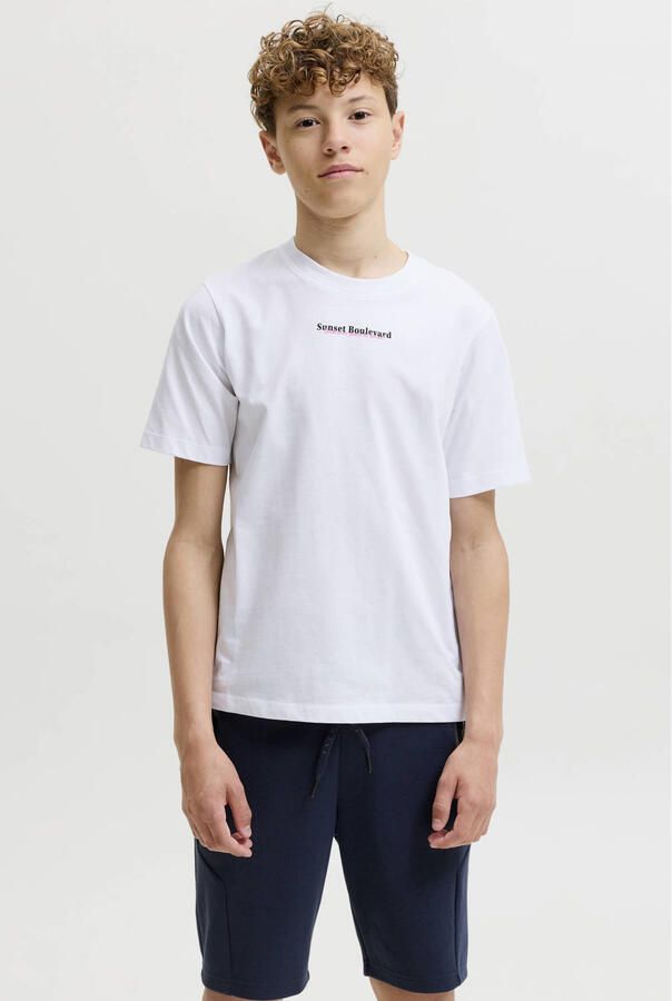 Jack & jones T-shirt met motiefprint model 'CITY'