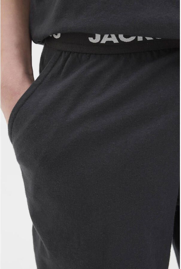JACK & JONES JUNIOR T-shirt met korte broek zwart