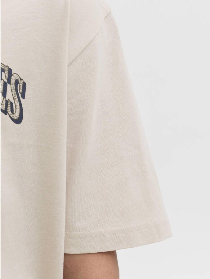 JACK & JONES JUNIOR T-shirt met logo beige - Foto 2