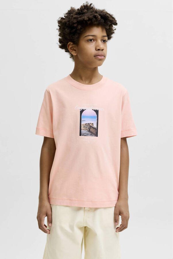 JACK & JONES JUNIOR T-shirt oranje