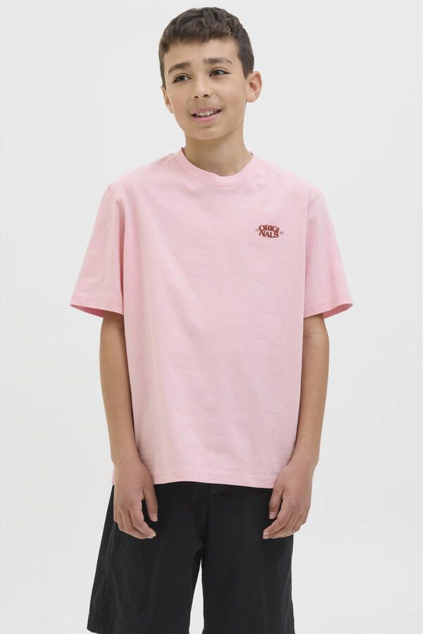 Jack & jones T-shirt met labelstitching model 'TAVIRA'