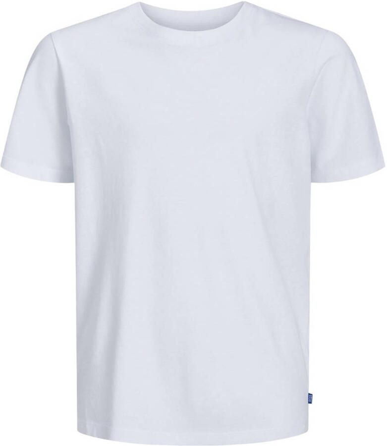 Jack & jones JUNIOR T-shirt set van 3 wit Jongens Katoen Ronde hals Effen 140 - Foto 3