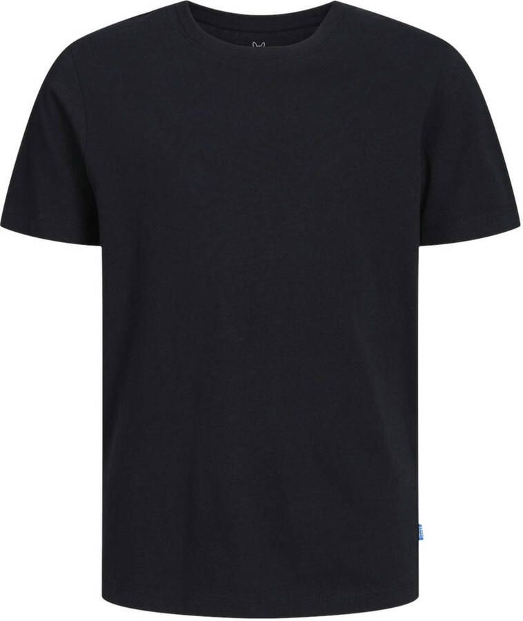 Jack & jones JUNIOR T-shirt set van 3 zwart Jongens Katoen Ronde hals 128 - Foto 3