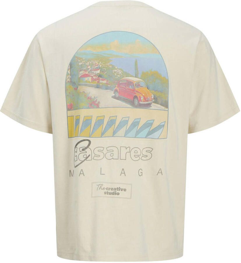 Jack & jones T-shirt met labelprint model 'ALMERA' - Foto 3