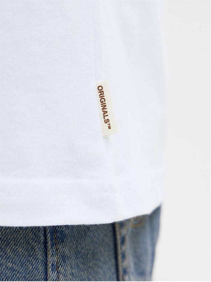 Jack & jones Originals Canggu Front Branding Crew Shirt Junior