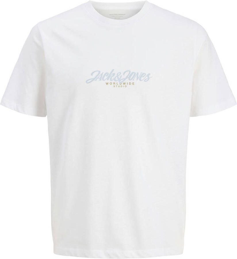Jack & jones T-shirt met labelprint model 'TAVIRA'