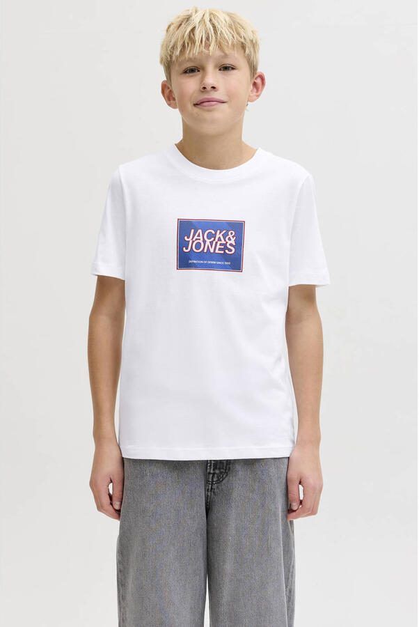 JACK & JONES JUNIOR T-shirt wit - Foto 2