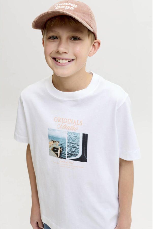 JACK & JONES JUNIOR T-shirt wit - Foto 2