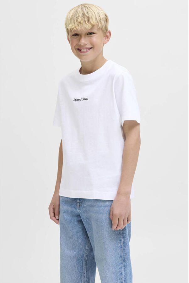 JACK & JONES JUNIOR T-shirt wit - Foto 3