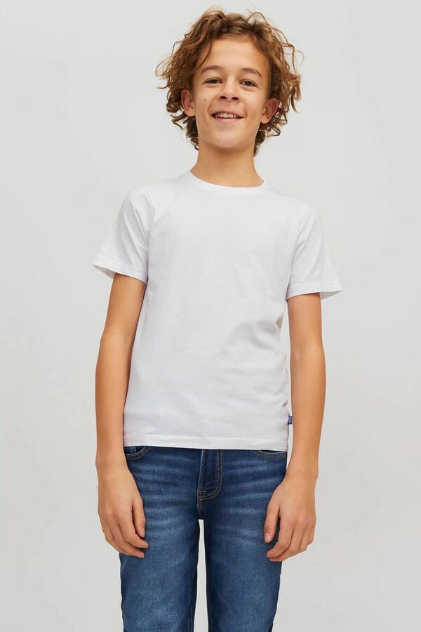Jack & Jones Junior Shirt met ronde hals JJEORGANIC getailleerd ade d combineerbaar - Foto 3