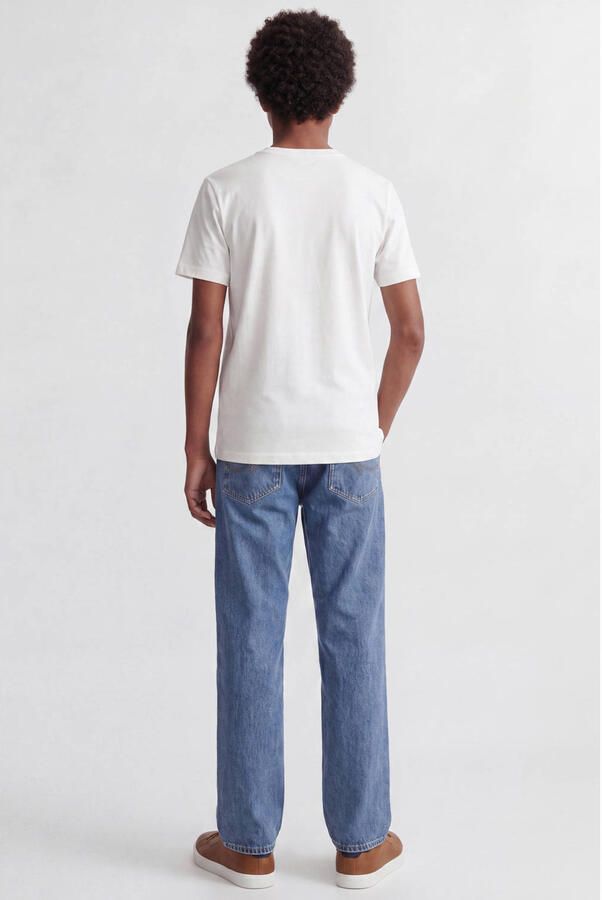 JACK & JONES JUNIOR T-shirt wit Jongens Katoen Ronde hals Printopdruk - Foto 2