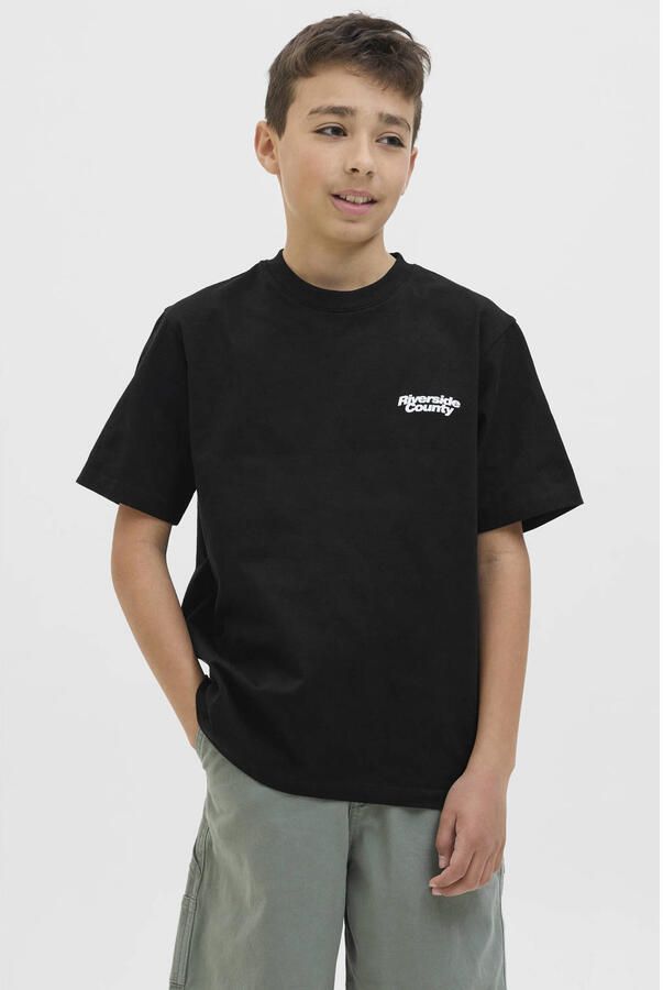 JACK & JONES JUNIOR T-shirt zwart - Foto 2