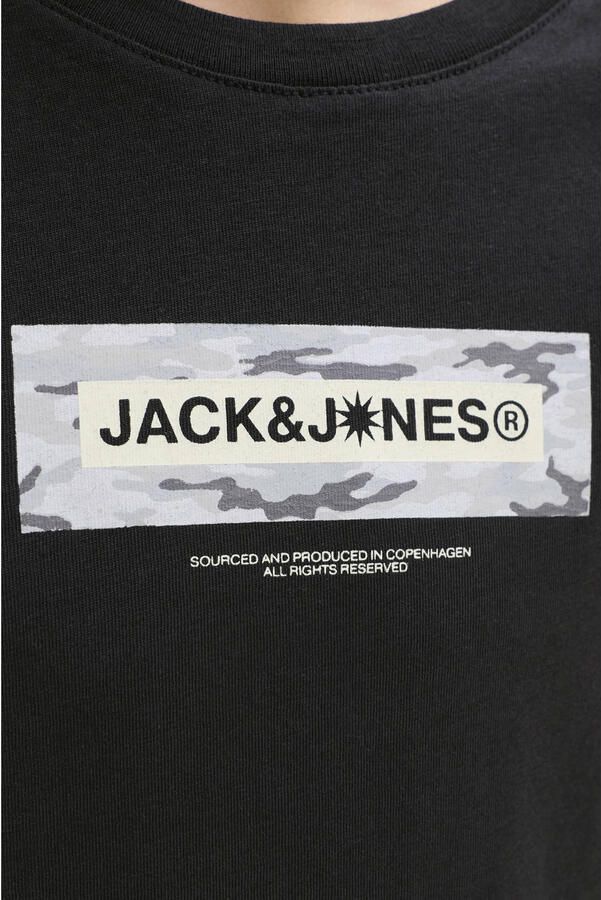 JACK & JONES JUNIOR T-shirt zwart - Foto 3