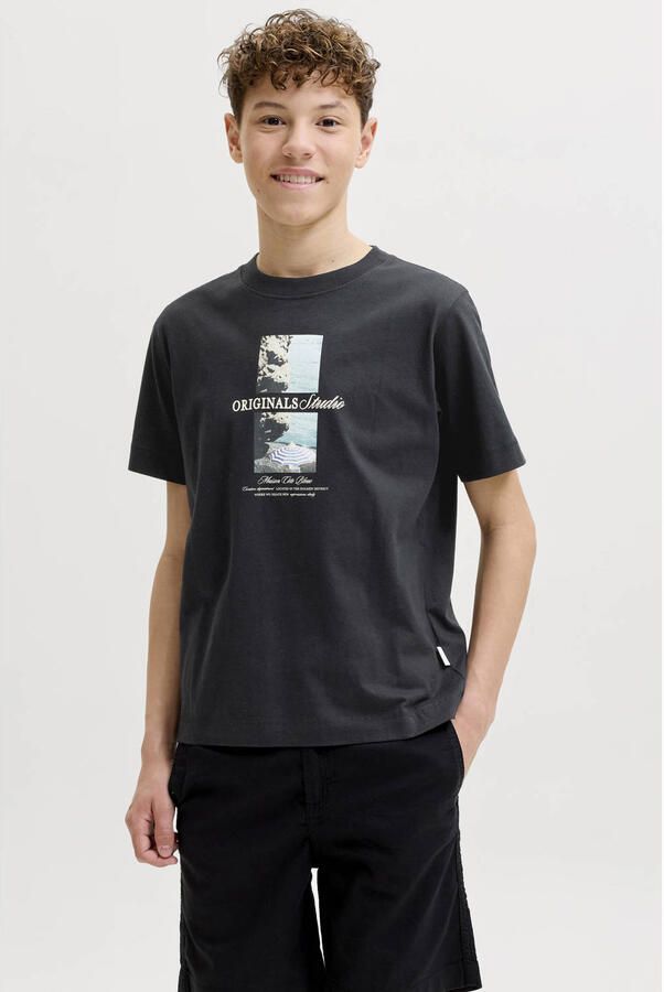 JACK & JONES JUNIOR T-shirt zwart