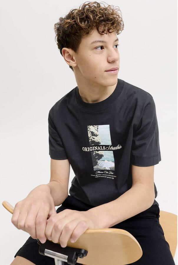 JACK & JONES JUNIOR T-shirt zwart - Foto 2