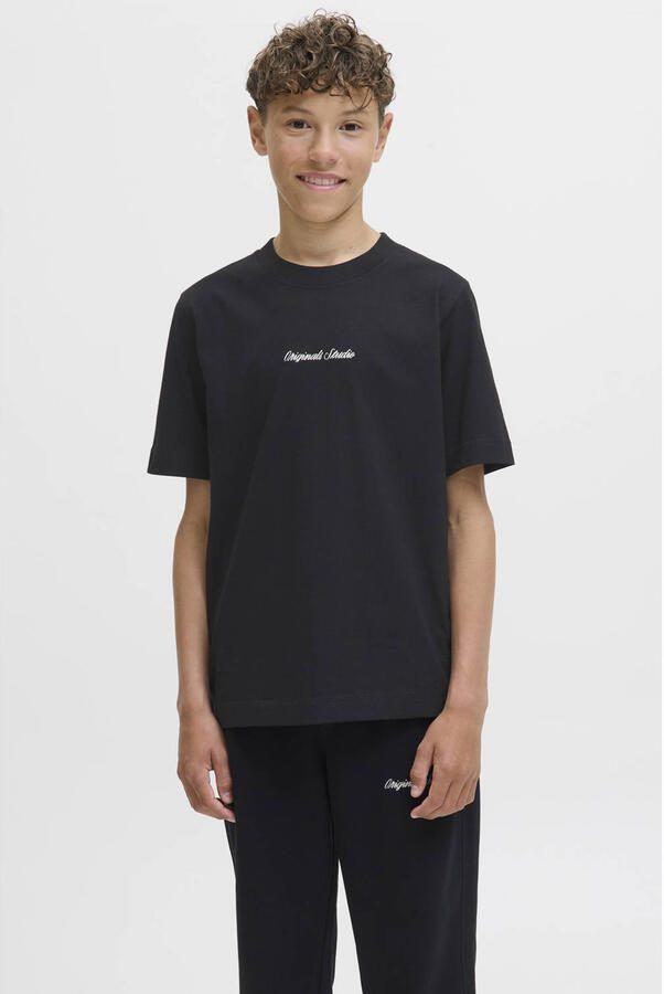 Jack & Jones Junior T-shirt JORNORREBRO EMB TEE SS CN NOOS JNR