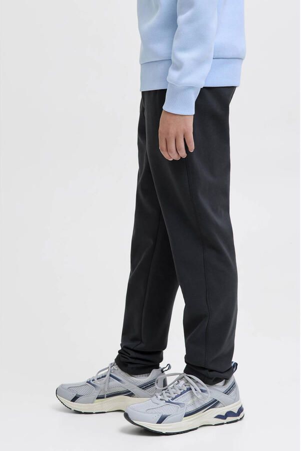 JACK & JONES JUNIOR tapered casual broek donkerblauw Jongens Sweat Effen - Foto 2