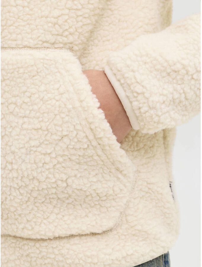 JACK & JONES JUNIOR teddy hoodie beige - Foto 2