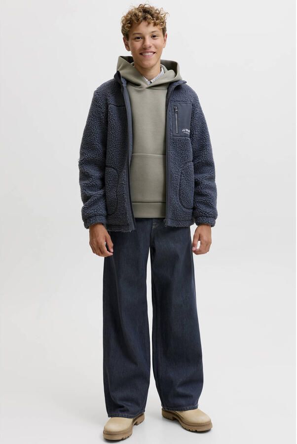 JACK & JONES JUNIOR teddy jas antraciet - Foto 2