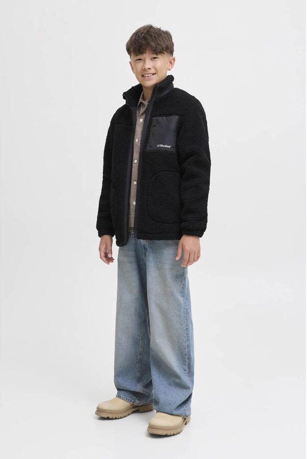 Jack & Jones Junior Kort jack JJESOHO TEDDY JACKET SN JNR