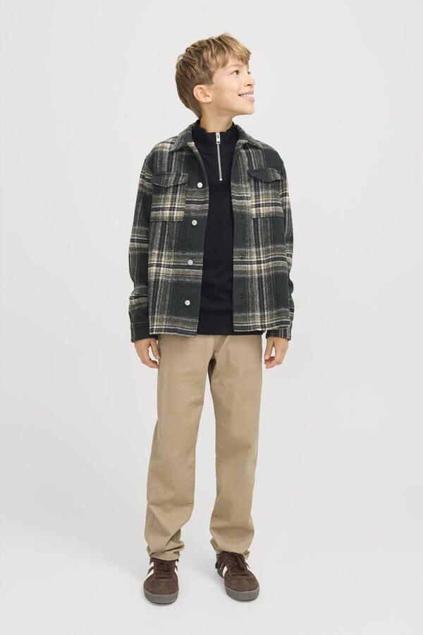 Jack & Jones Junior Schipperstrui JJEEMIL KNIT HALF ZIP NOOS JNR - Foto 2