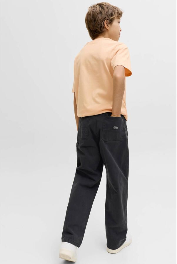 JACK & JONES JUNIOR wide leg casual broek grijs - Foto 2