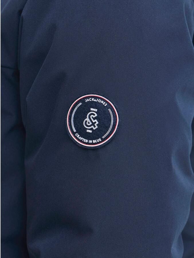JACK & JONES JUNIOR winterjas donkerblauw - Foto 3