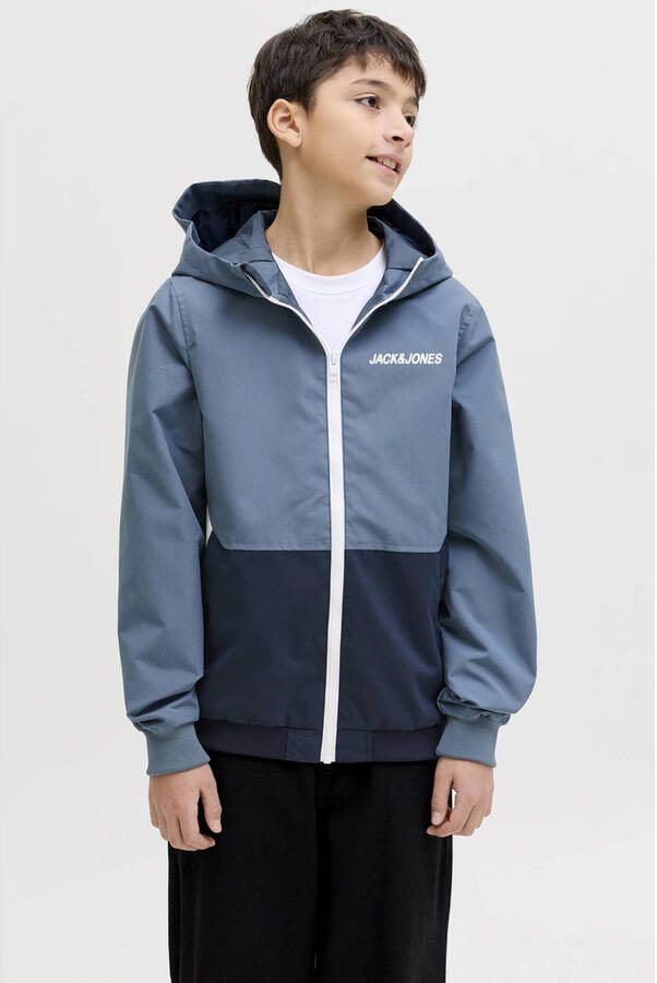 JACK & JONES JUNIOR zomerjas blauw donkerblauw