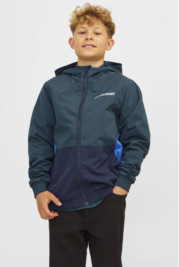 Jack & Jones Junior Outdoorjack JJERUSH waterafstotend met capuchon matte finish - Foto 2