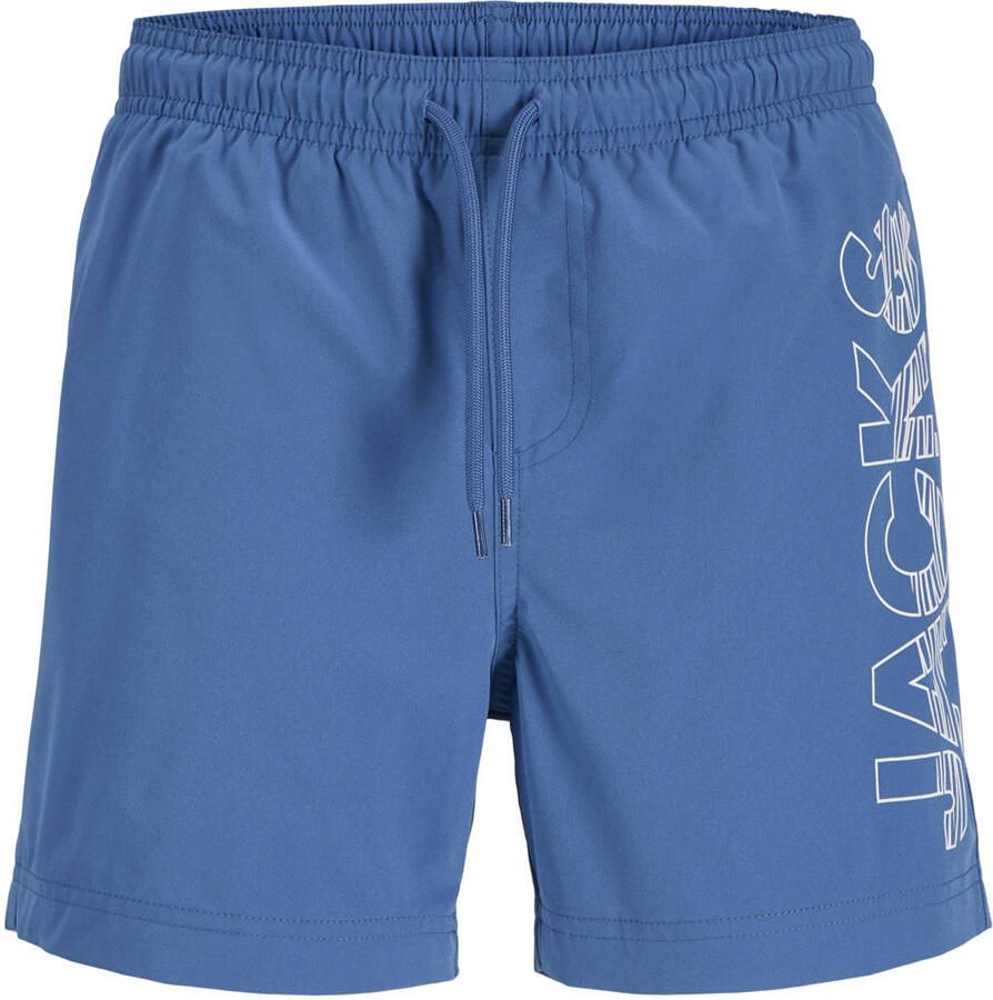 JACK & JONES JUNIOR zwemshort blauw