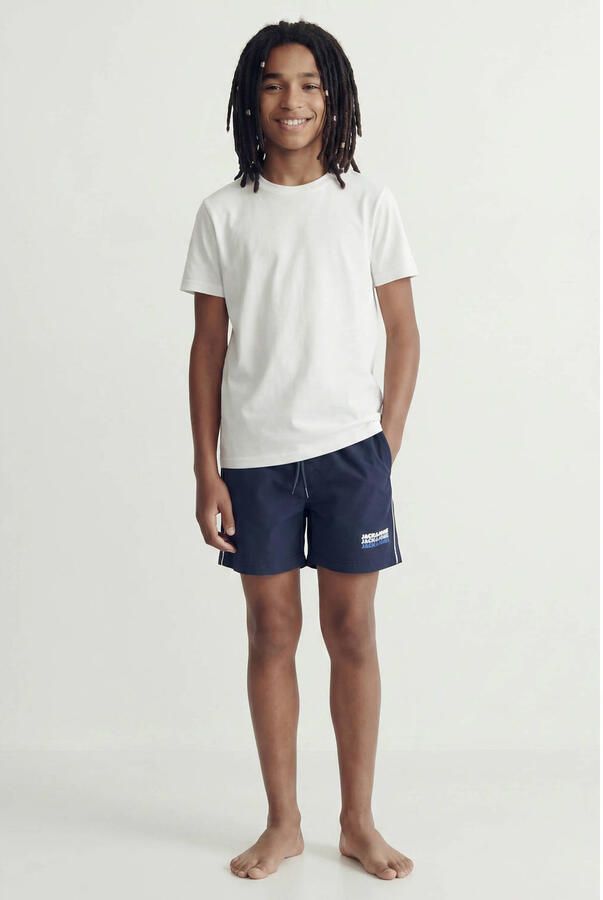JACK & JONES JUNIOR zwemshort donkerblauw - Foto 3
