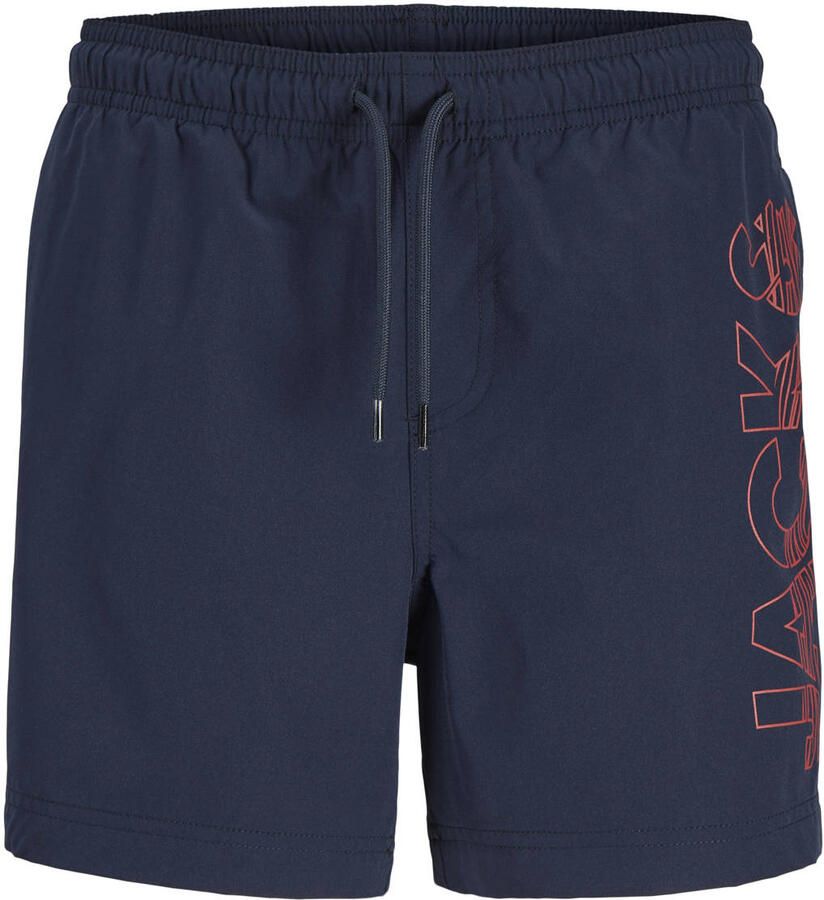 JACK & JONES JUNIOR zwemshort donkerblauw