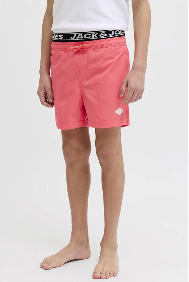 JACK & JONES JUNIOR zwemshort koraalroze - Foto 2