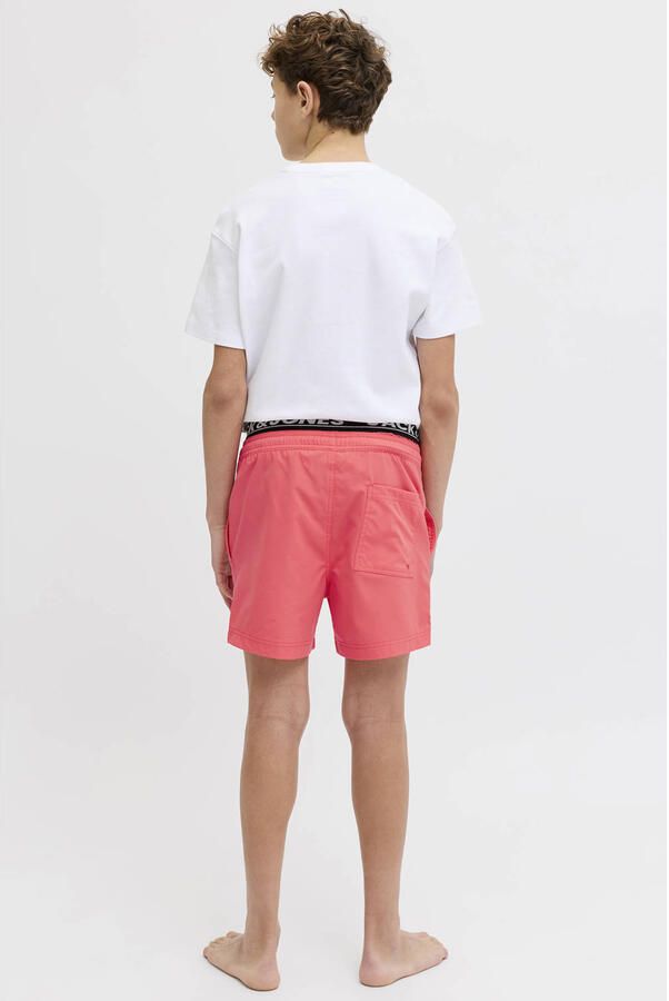 JACK & JONES JUNIOR zwemshort koraalroze - Foto 3