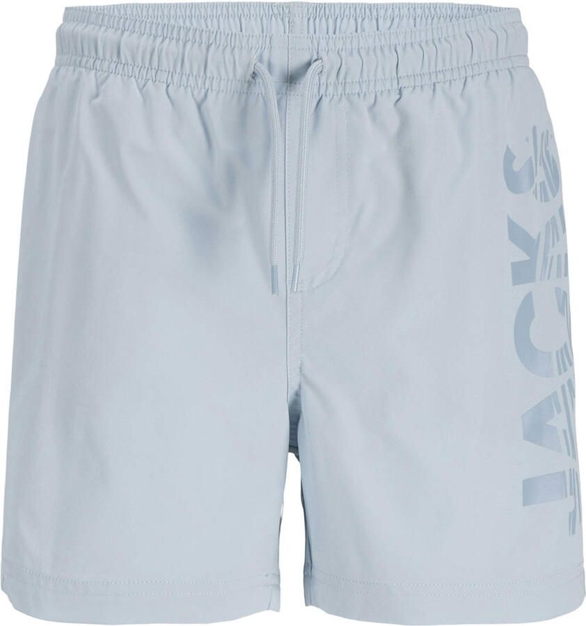 JACK & JONES JUNIOR zwemshort lichtblauw