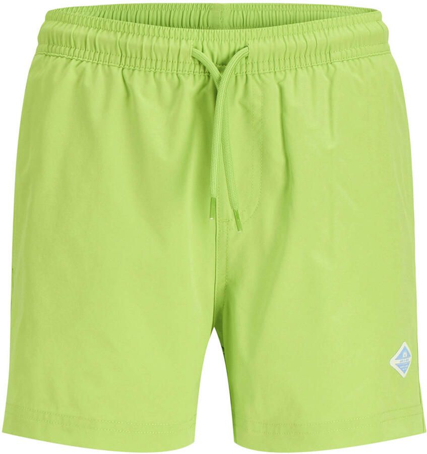 JACK & JONES JUNIOR zwemshort limegroen