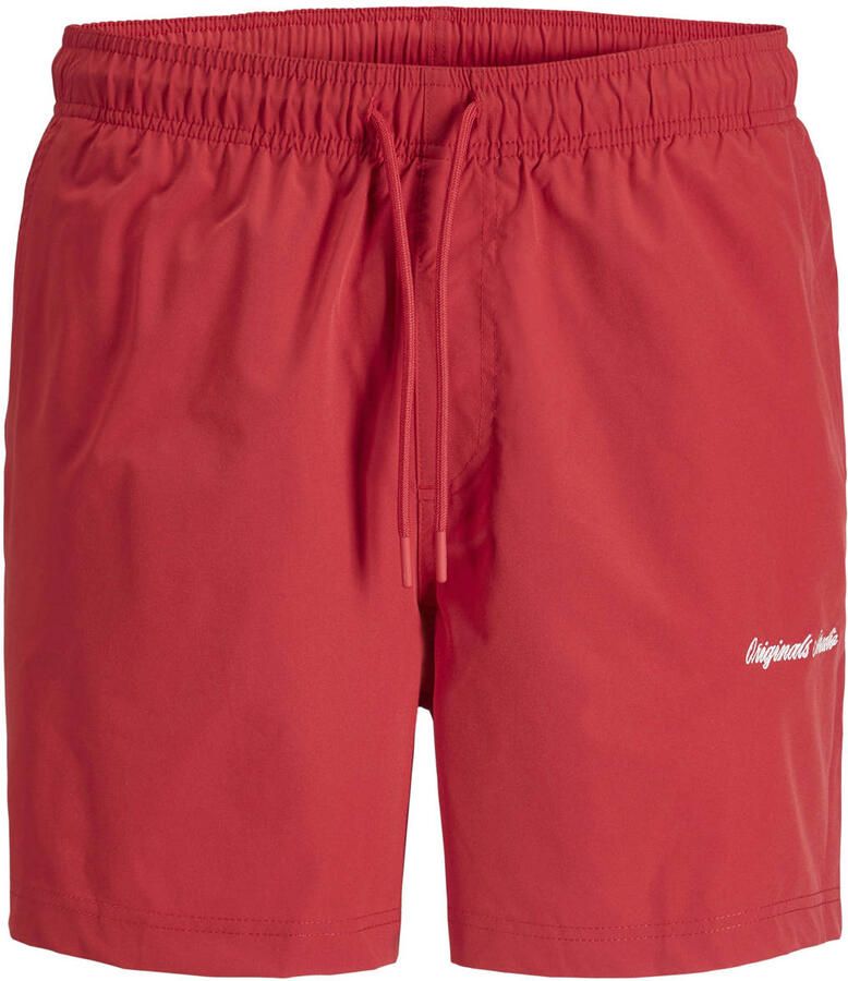 JACK & JONES JUNIOR zwemshort rood