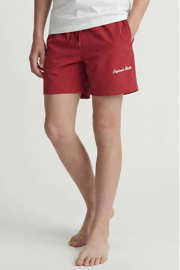 JACK & JONES JUNIOR zwemshort rood - Foto 3