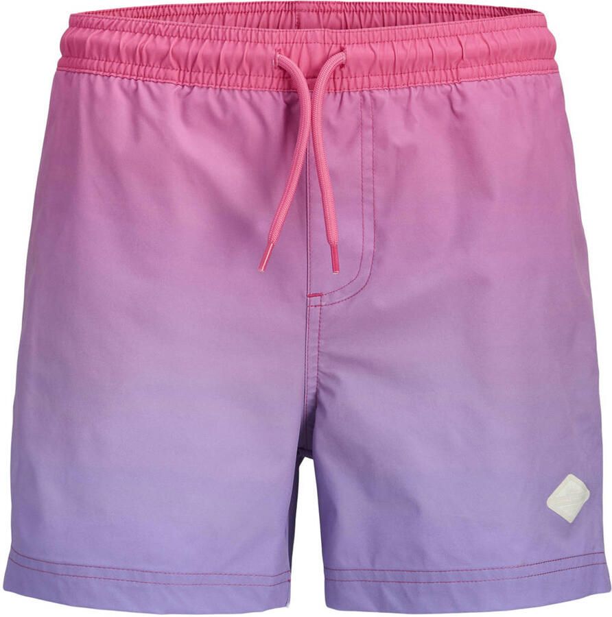 JACK & JONES JUNIOR zwemshort roze paars