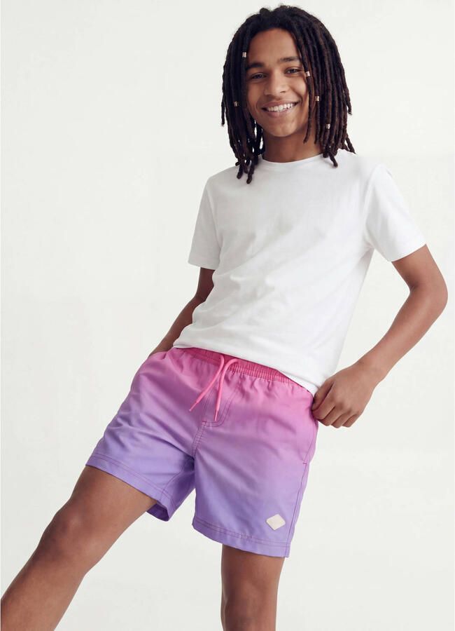 JACK & JONES JUNIOR zwemshort roze paars - Foto 2