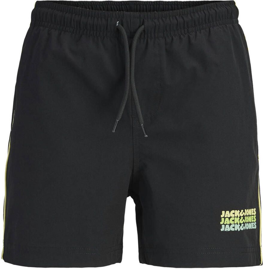 JACK & JONES JUNIOR zwemshort zwart