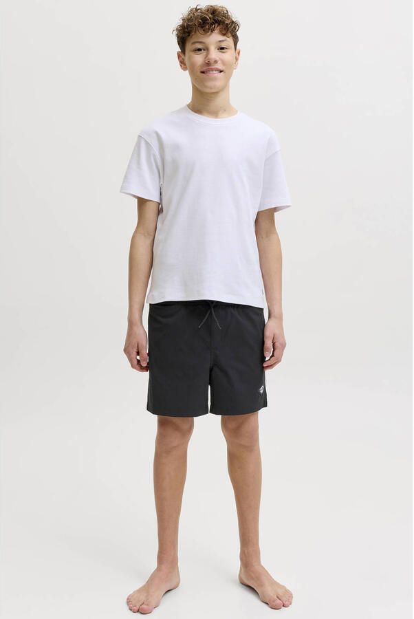 Jack & jones regular fit zwemshort met logodetail model 'Maui' - Foto 3
