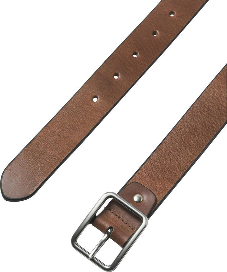 JACK & JONES leren reversible riem JACWINSTON zwart cognac - Foto 2