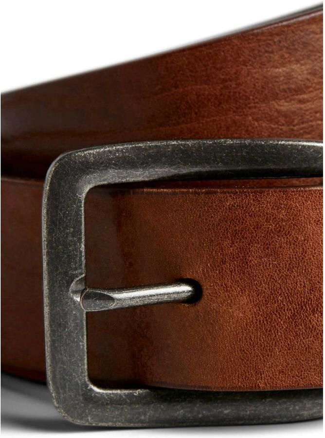 Jack & jones Riem Jack &amp Jones 12152757 JACVICTOR LEATHER BELT NOOS MOCHA BISQUE - Foto 3