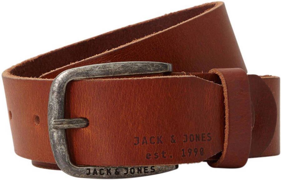 Jack & jones Herenriem in bruin voor herfst winter Brown Heren - Foto 3