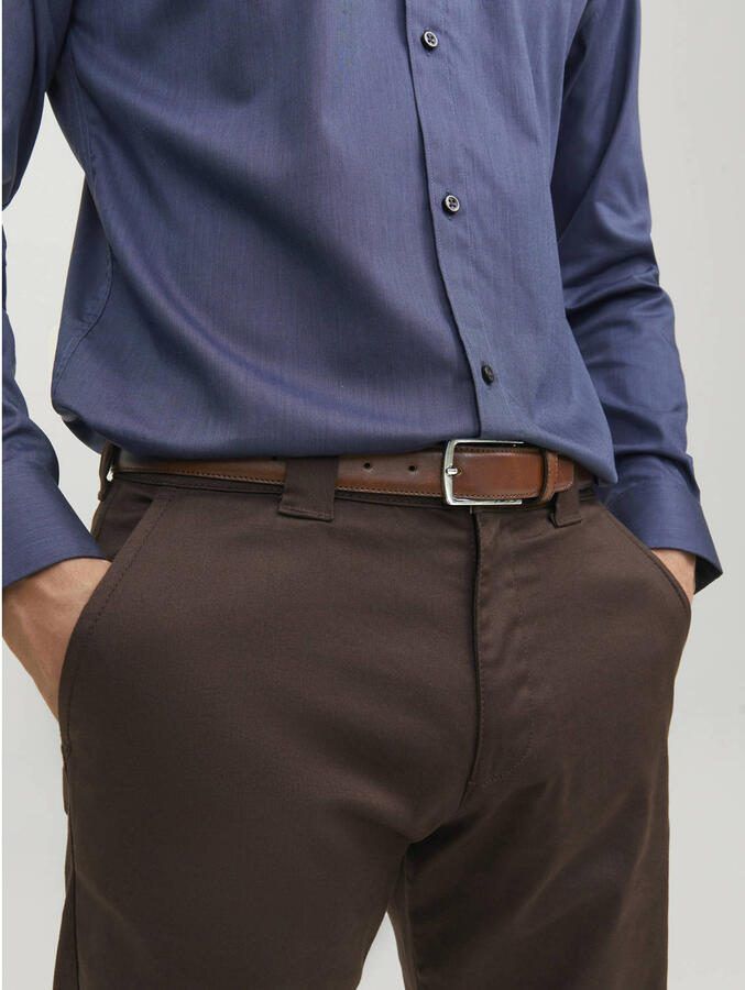 Jack & Jones Leren riem JACCHRISTOPHER BELT NOOS - Foto 3