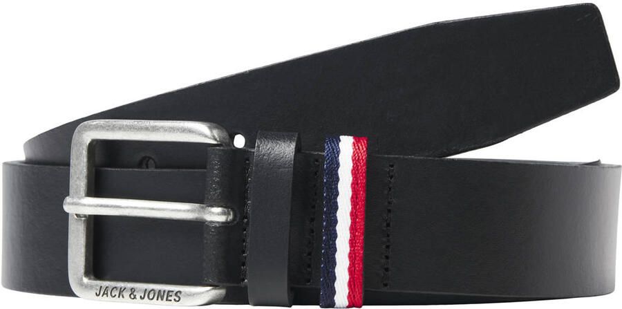 Jack & jones Leren riem met doornsluiting model 'ESPO'