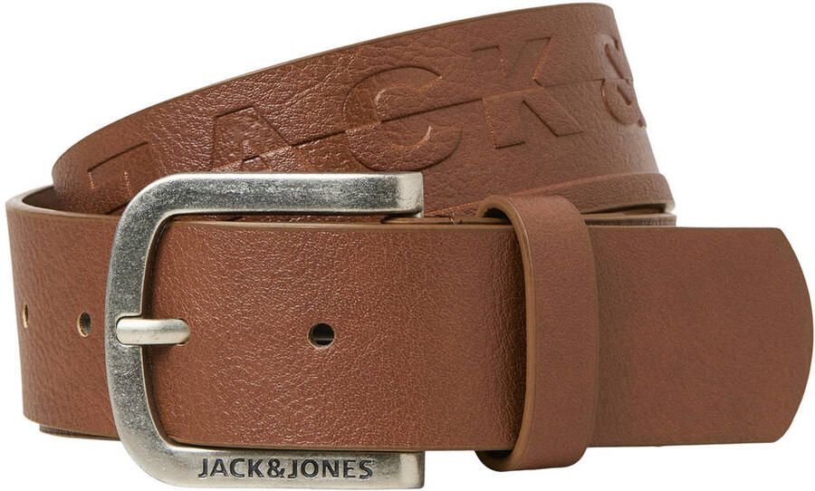 Jack & Jones Leren riem JACHARRY BELT NOOS