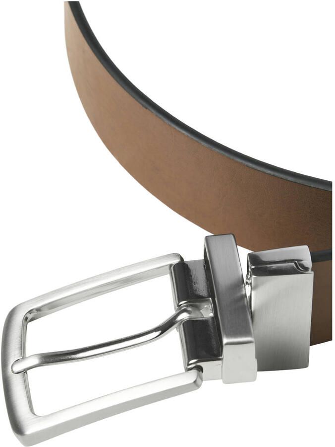 Jack & Jones Leren riem JACRIO REVERSIBLE LEATHER BELT NOOS