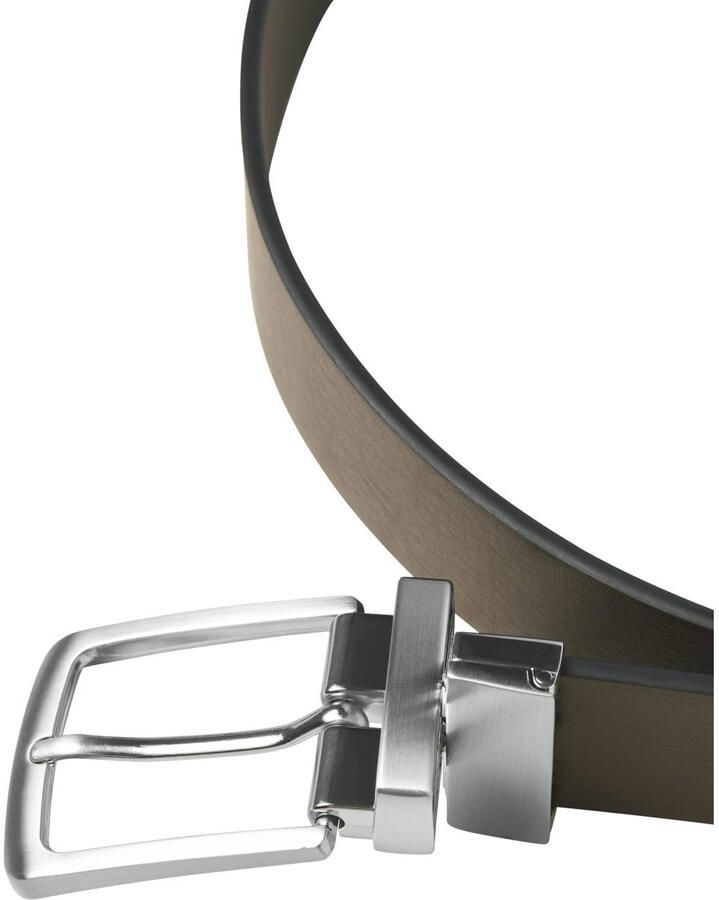 Jack & Jones Leren riem JACRIO REVERSIBLE LEATHER BELT NOOS